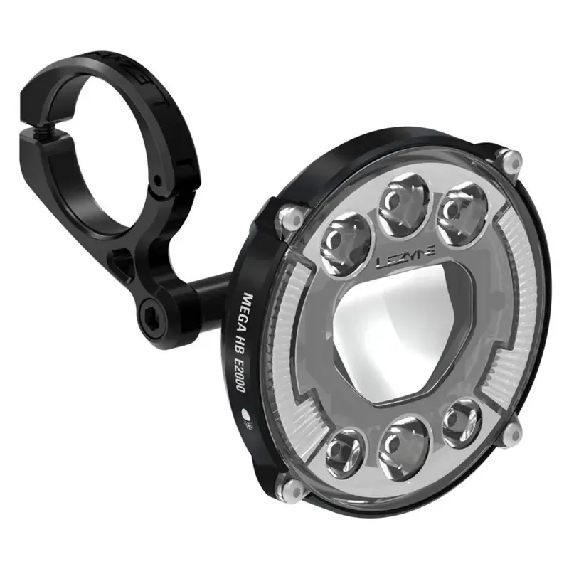 Lezyne eBike Mega HB StVZO E2000 LED Front Light in Black