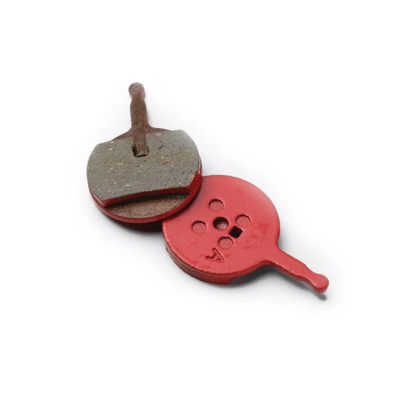 Avid BB5 Organic Disc Brake Pads in Red