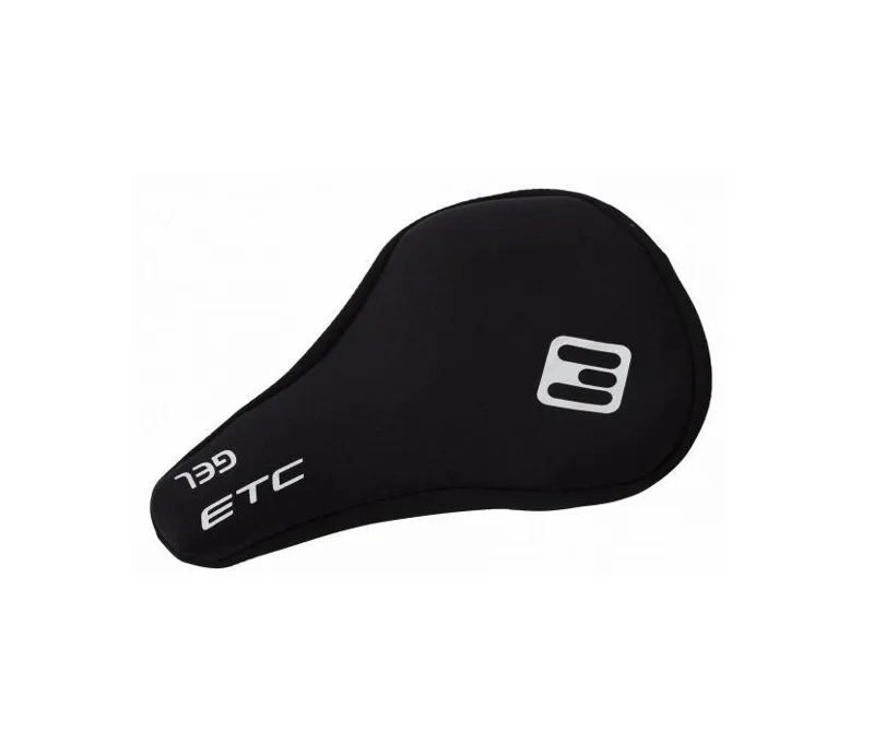 ETC Gel Saddle Cover in Black