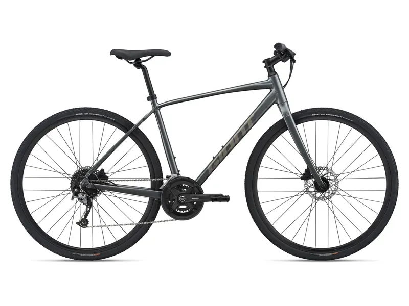 2021 Giant Escape 1 Disc Hybrid Bike in Silver