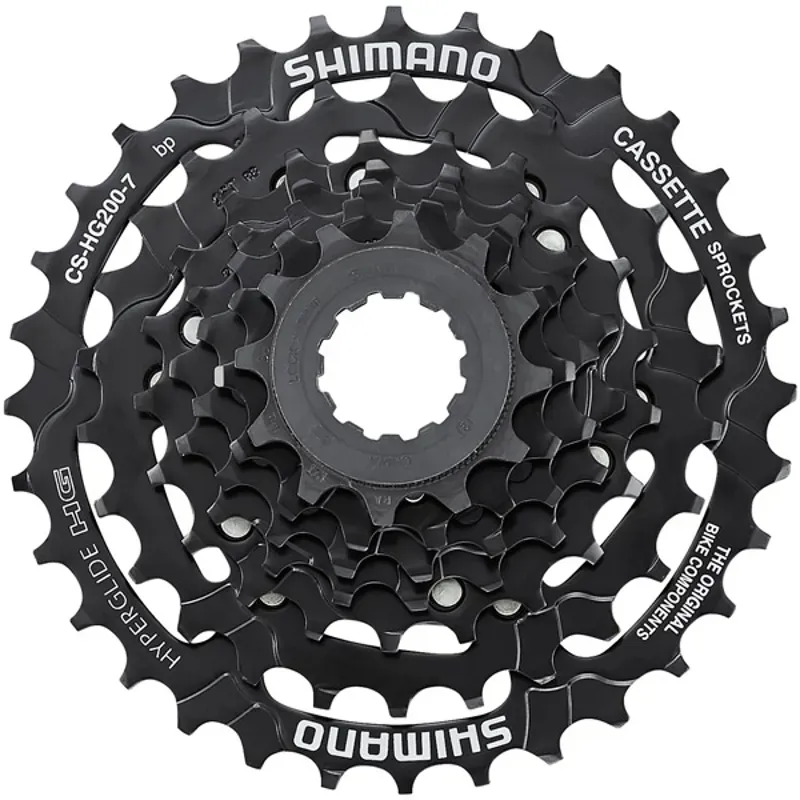 Shimano Alivio CS-HG200 7-speed 12 - 28T Cassette in Black