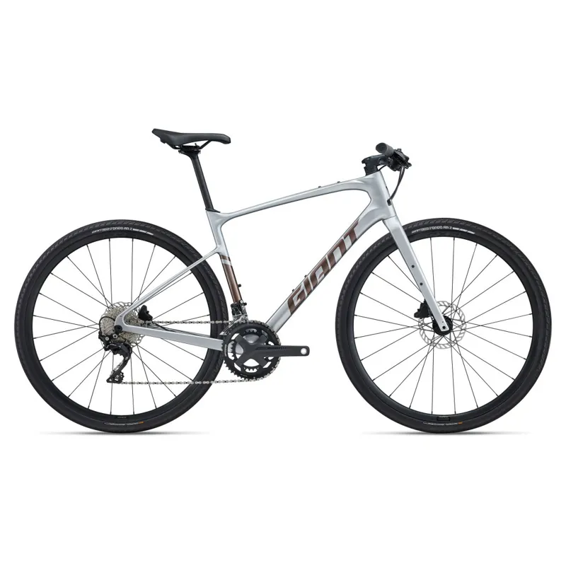 Giant FastRoad AR Advanced 1 Fitness Bike in Silver