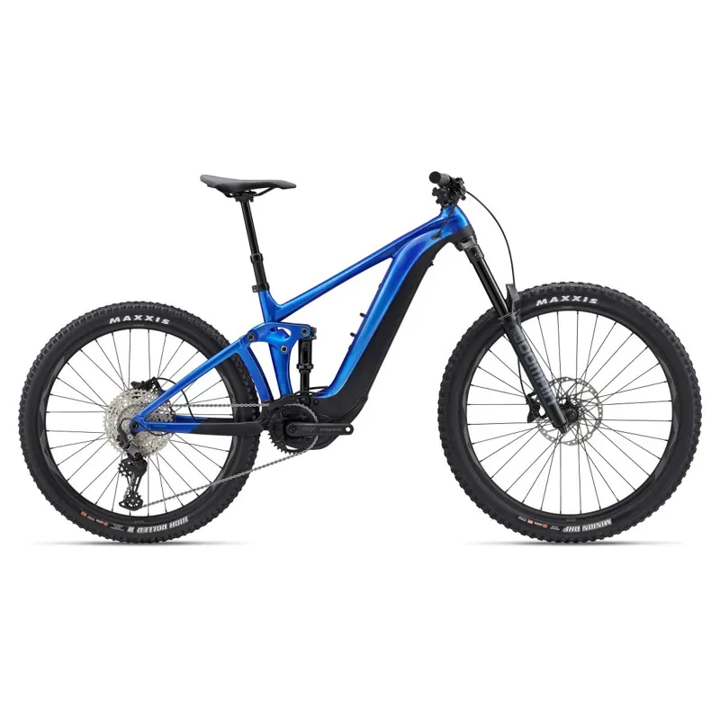 Giant Reign E+ 3 Electric Mountain Bike in Cobalt