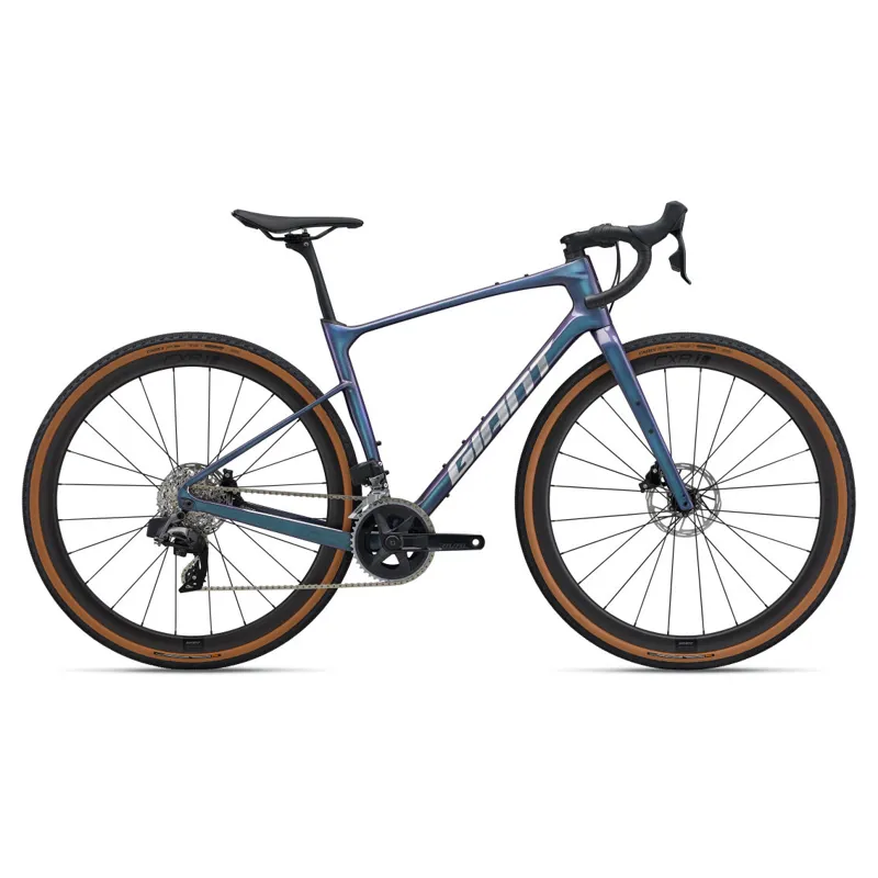 Giant Revolt Advanced Pro 1 Gravel Bike in Blue Dragonfly