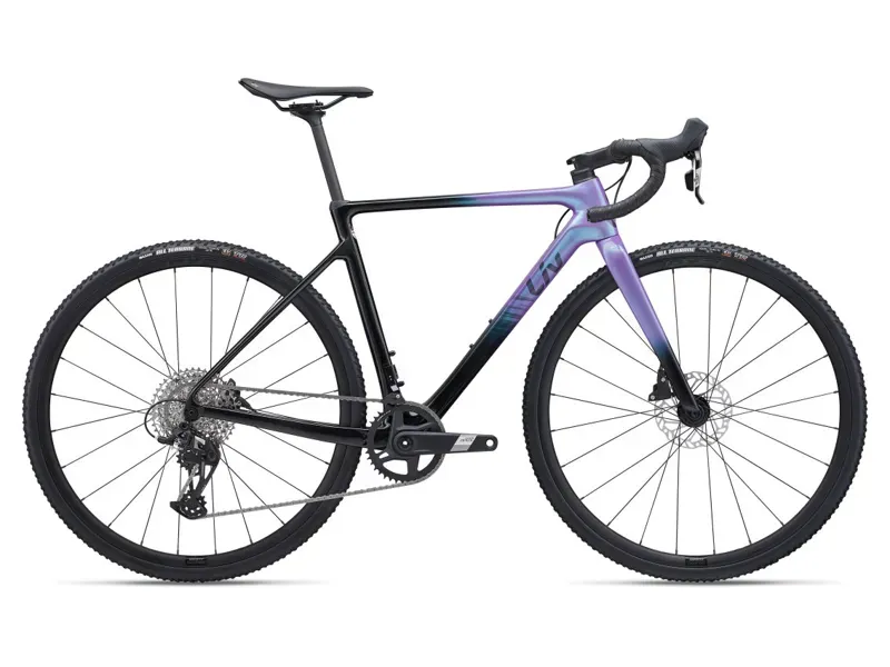 Liv Brava Advanced Pro 2 Gravel Bike In Gloss Digital Blurple/Carbon Smoke