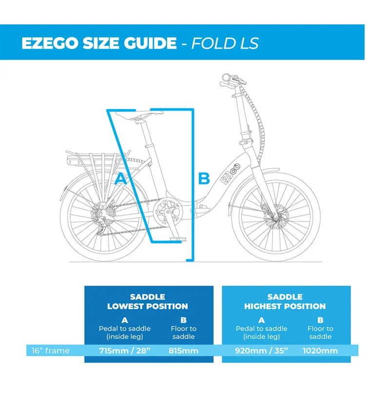 EZEGO FOLD LOW STEP 400WH GUN-12