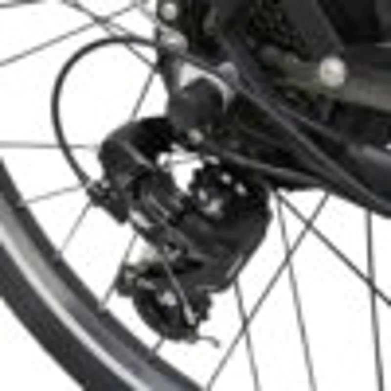 E-WORCESTER 18 X 26 STEP THROUGH ELECTRIC BIKE: SATIN BLACK  -4