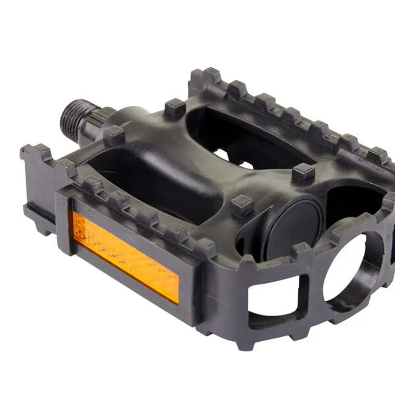 Resin MTB Pedals 9/16 Inch Thread Black 9/16 inches-2
