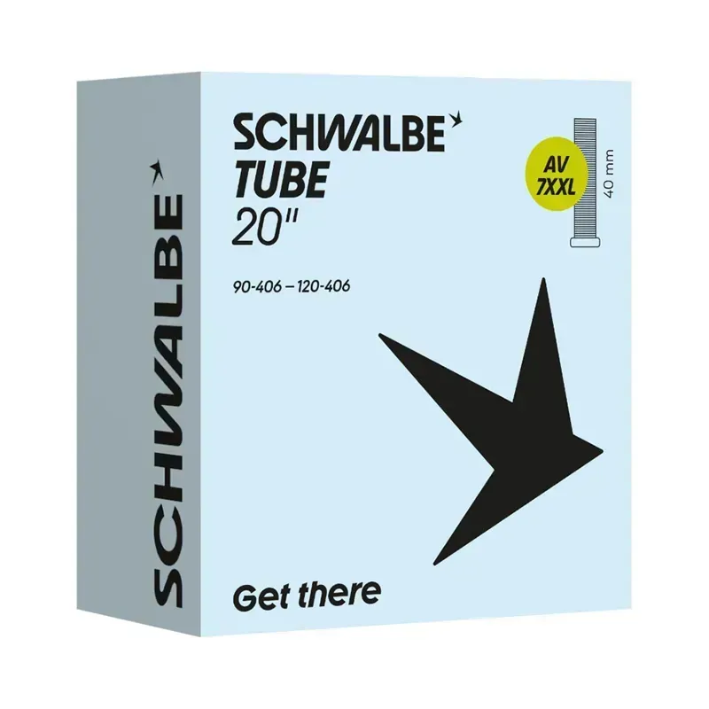 Schwalbe AV7 20-inch Tube in Light Blue-3