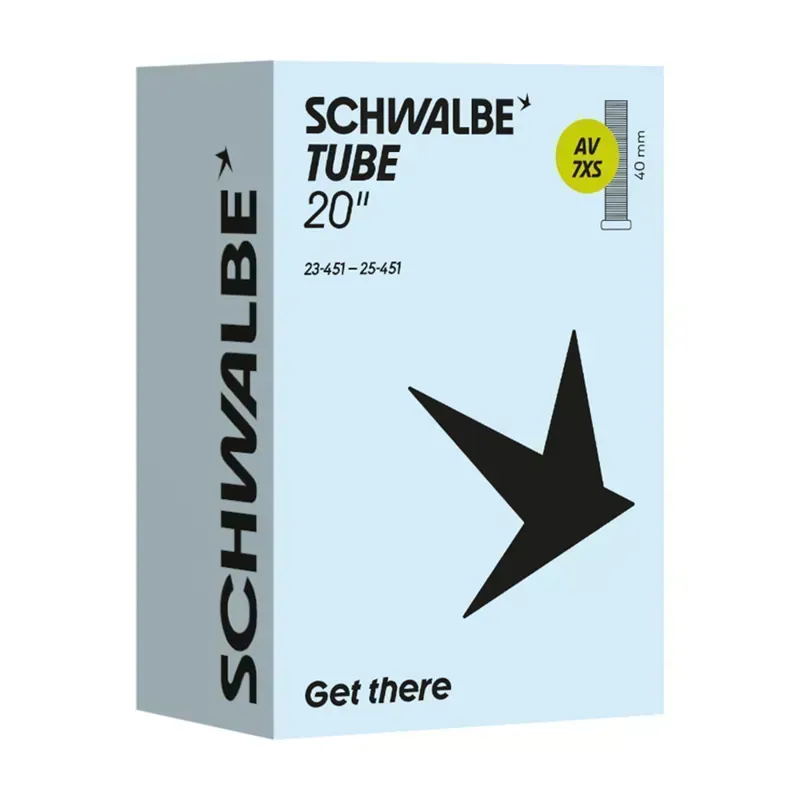 Schwalbe AV7 20-inch Tube in Light Blue-6