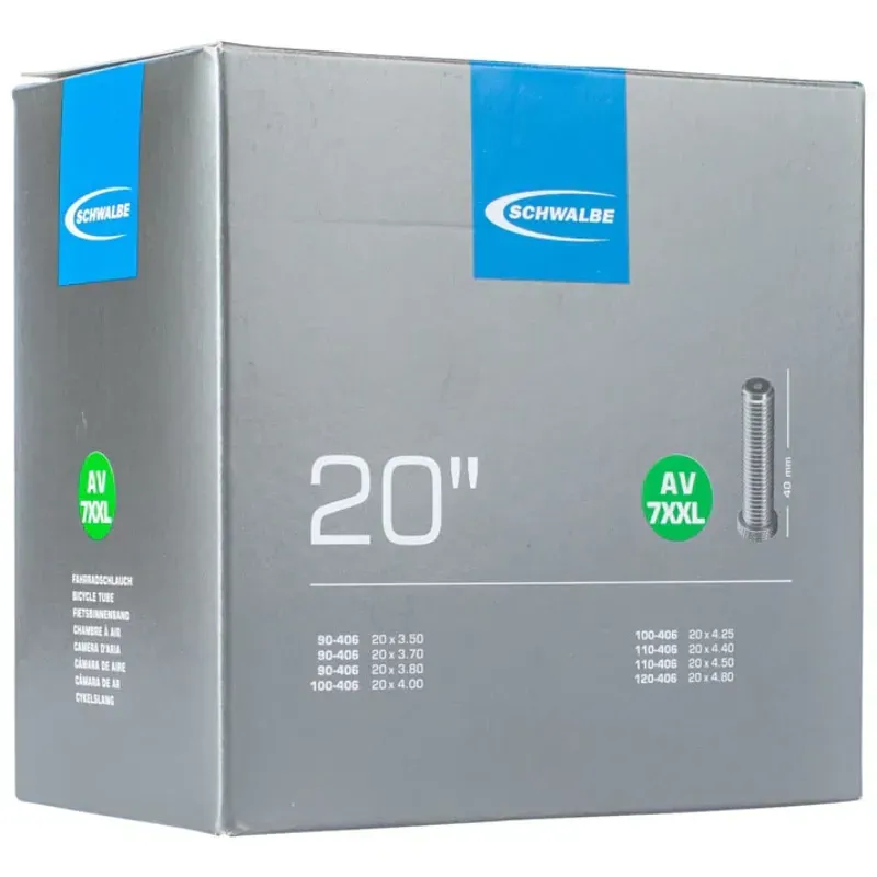 Schwalbe Inner Tube - 20x2.1/2.35in Schrader