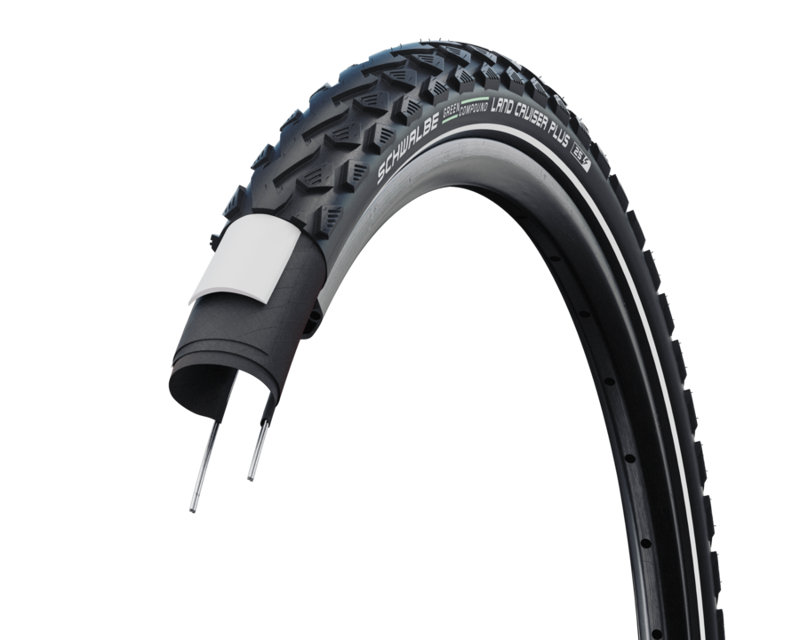 Motion Land Cruiser Plus Puncture Guard Black- 2-1