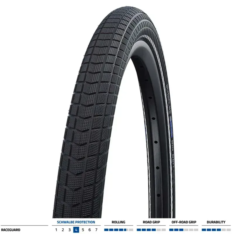 Schwalbe Little Big Ben RaceGuard in Black