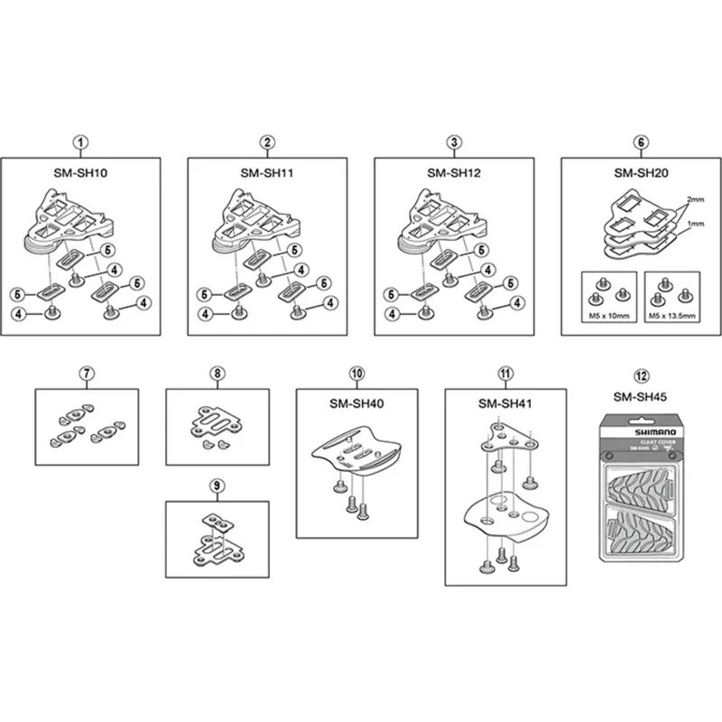 SPRE SPD Cleat Adapter 3/5 Hole Black uni-size-1