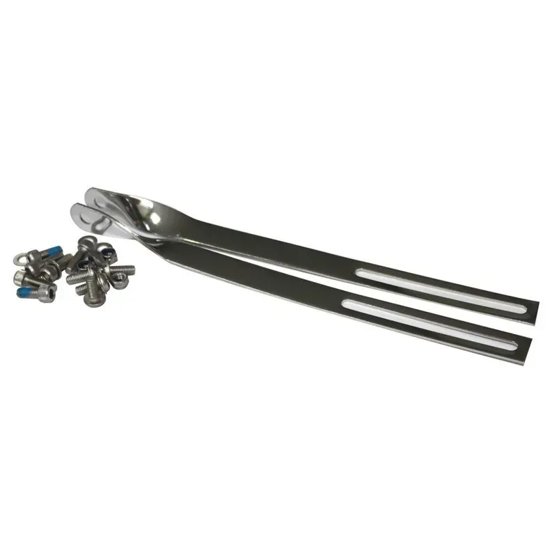 Tortec Tour Rack 26-700c Fittings in Silver