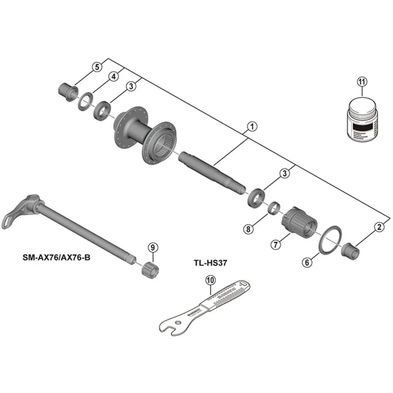 F/Body Fhmt410 Black one size-1
